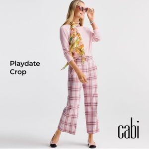 Cabi Playdate Crop Pants, Spring 23 Collection, NWT